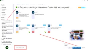 Lege Szenen in deinen Kapiteln an Autorensoftware Szenen anlegen